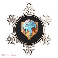 Ice Cream Baseball Drip Home Plate Dripping Ornament thumb 0