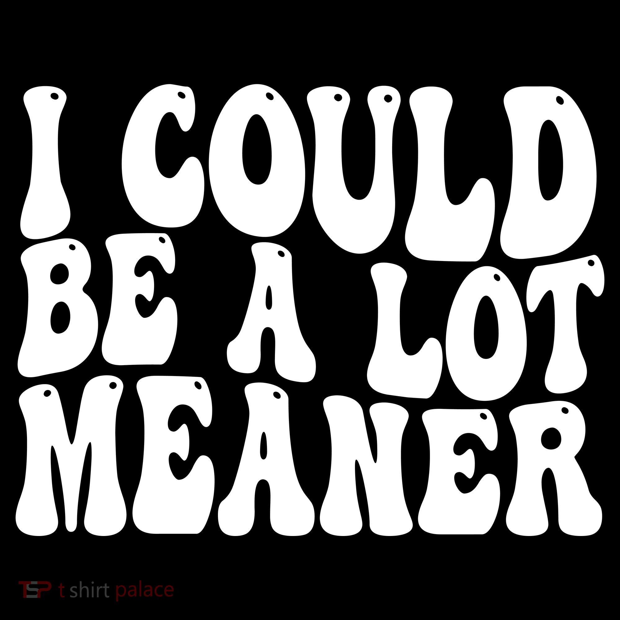 I Could Be Meaner Funny Meme Trends  Ornament
