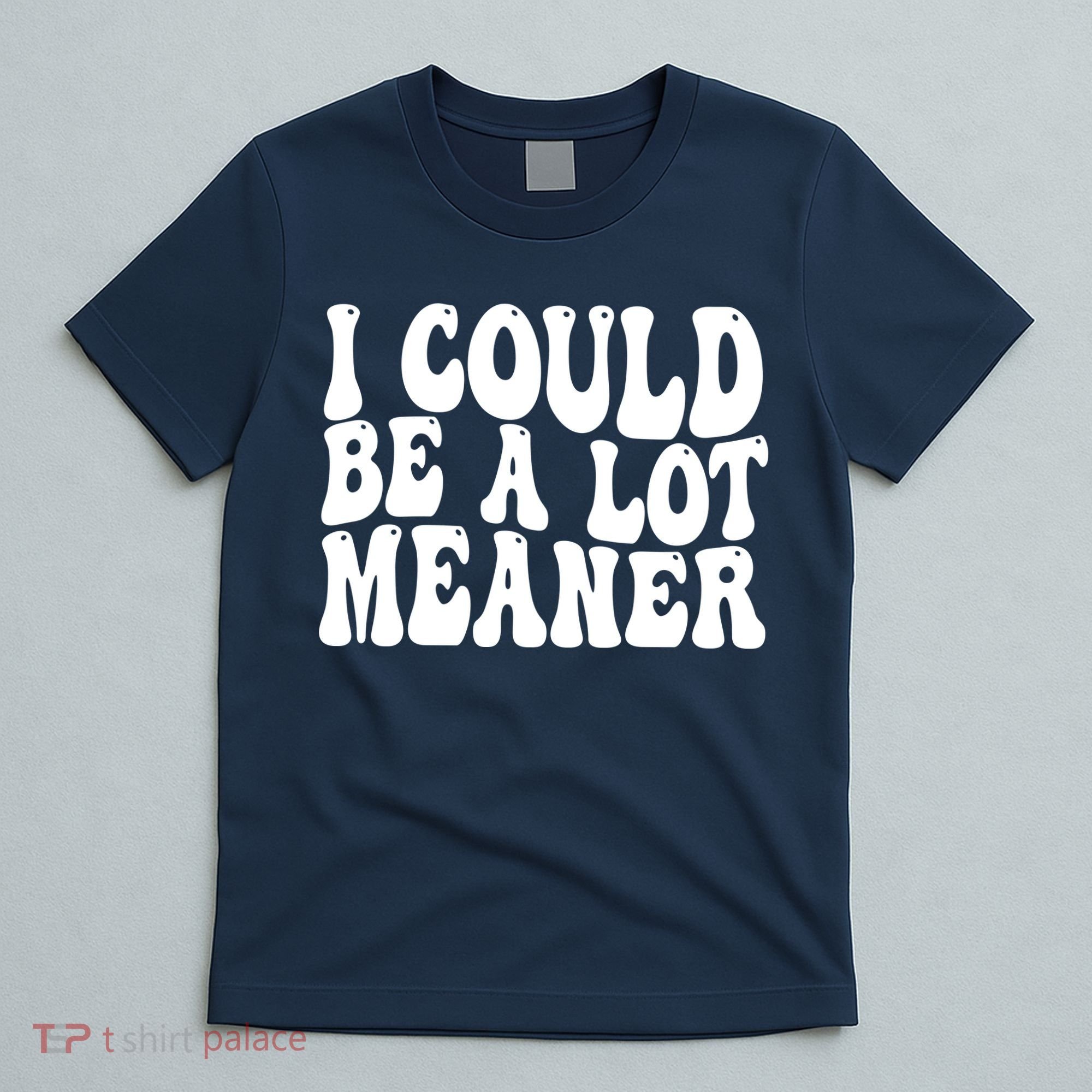 I Could Be Meaner Funny Meme Trends  T-Shirt