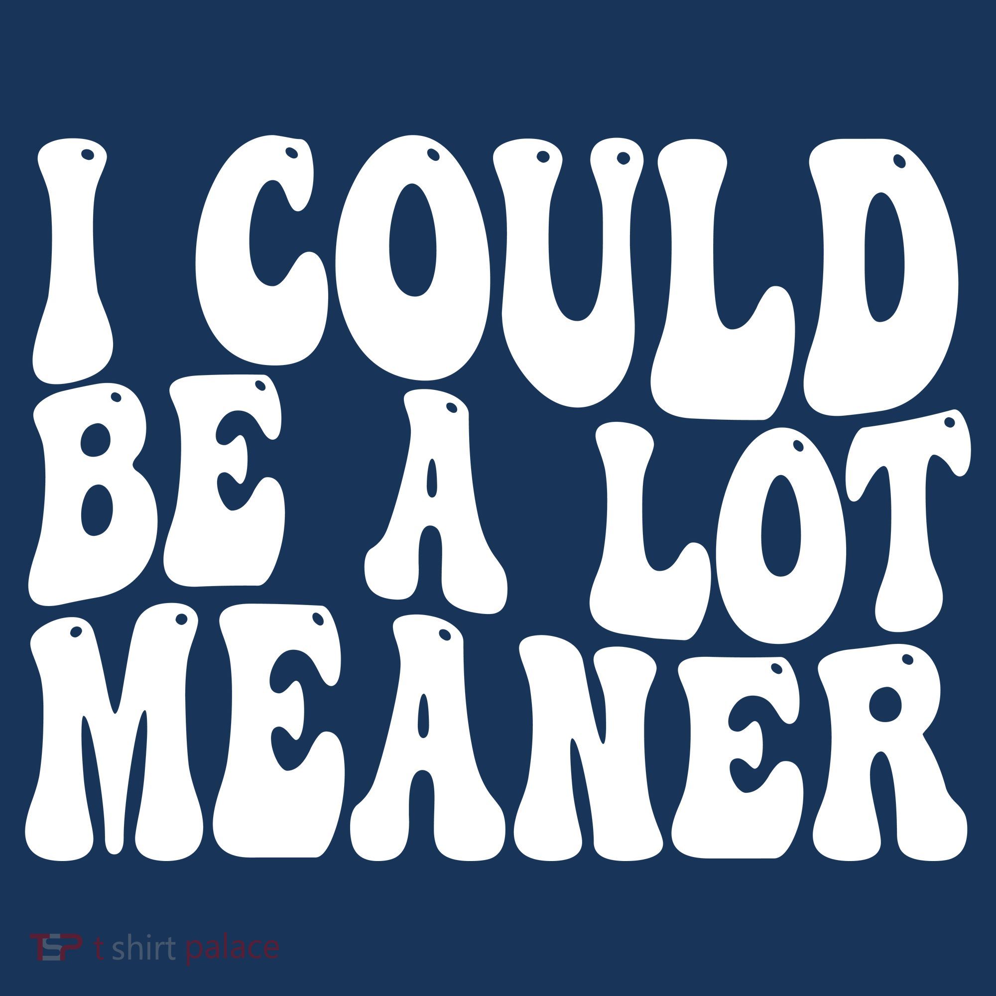 I Could Be Meaner Funny Meme Trends  Women's Tank Top