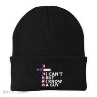 I CanT But I Know A Guy Jesus Christ Usa Christian Beanie thumb 0