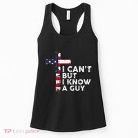 I CanT But I Know A Guy Jesus Christ Usa Christian Women's Tank Top thumb 0