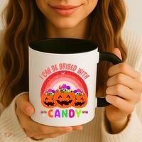 I Can Be Bribed With Candy Coffee Mug thumb 3