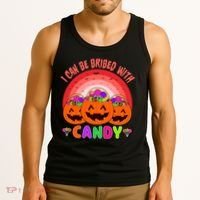 I Can Be Bribed With Candy Tank Top thumb 3