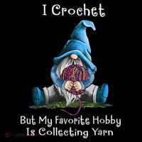 I Crochet But My Favorite Hobby Is Collecting Yarn Gnome Coffee Mug thumb 5