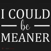 I Could Be Meaner Women Gift Women's Tank Top thumb 5