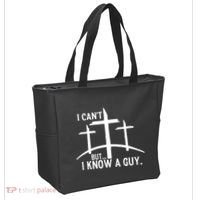 I CanT But I Know A Guy Christian Tote Bag thumb 2