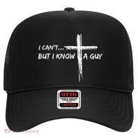 I CanT But I Know A Guy Cross Religious Jesus Christian Hat thumb 0