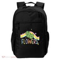 I Can Buy Myself Flowers Weed Funny Cannabis Backpack thumb 0