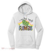 I Can Buy Myself Flowers Weed Funny Cannabis Women's Hoodie thumb 0