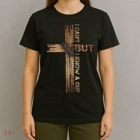 I Cant But I Know A Guy Jesus Cross Christian Believer  T-Shirt thumb 4