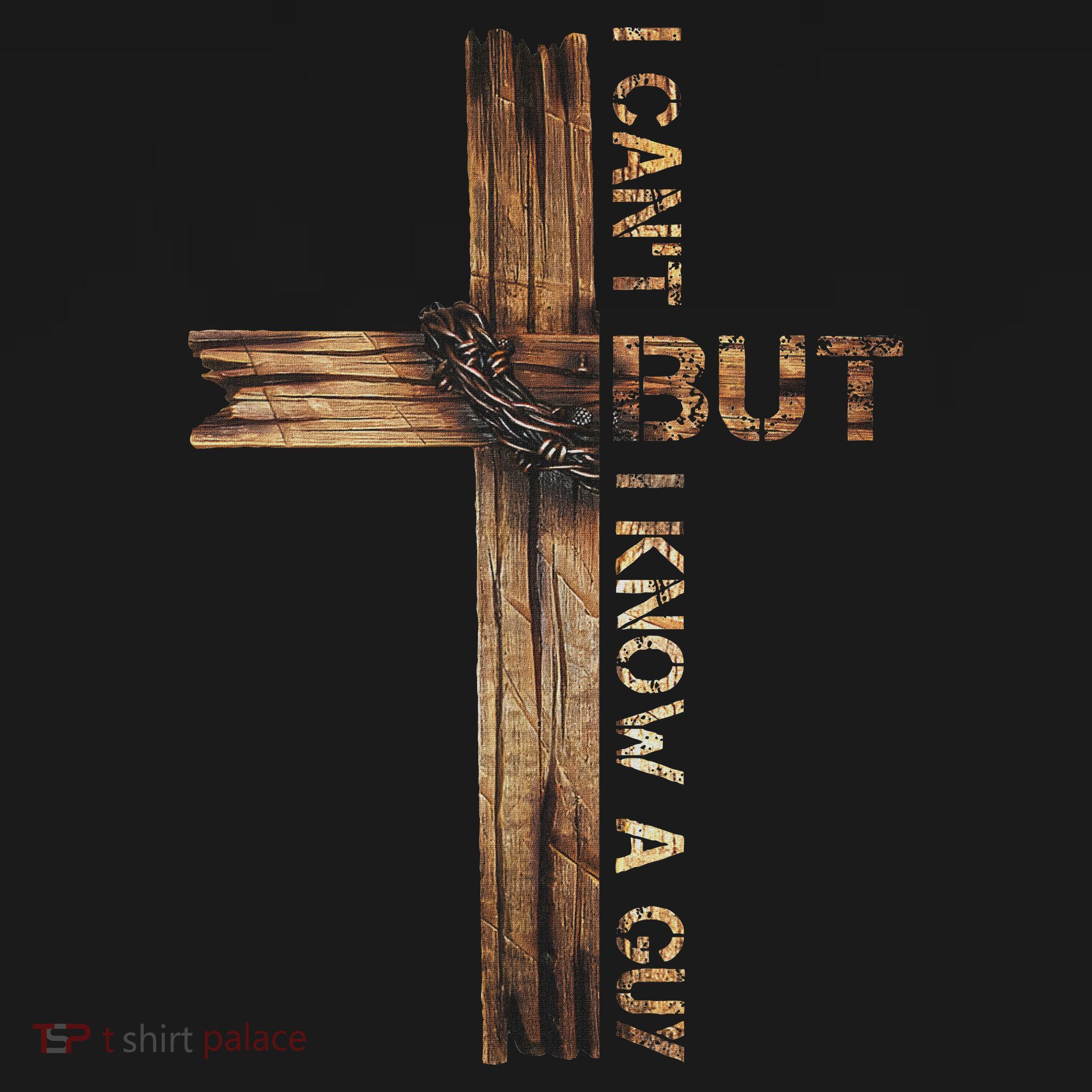 I Cant But I Know A Guy Jesus Cross Christian Believer  Women's Hoodie