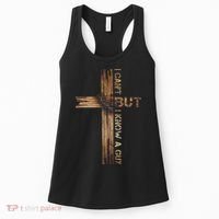I Cant But I Know A Guy Jesus Cross Christian Believer  Women's Tank Top thumb 0