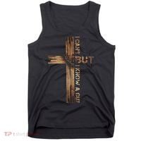 I Cant But I Know A Guy Jesus Cross Christian Believer  Tank Top thumb 0