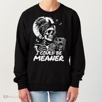 I Could Be Meaner Gift Women's Sweatshirt thumb 0