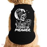 I Could Be Meaner Gift Doggie Tank thumb 0