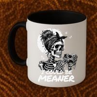 I Could Be Meaner Gift Coffee Mug thumb 2
