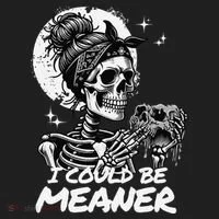 I Could Be Meaner Gift Tumbler thumb 3