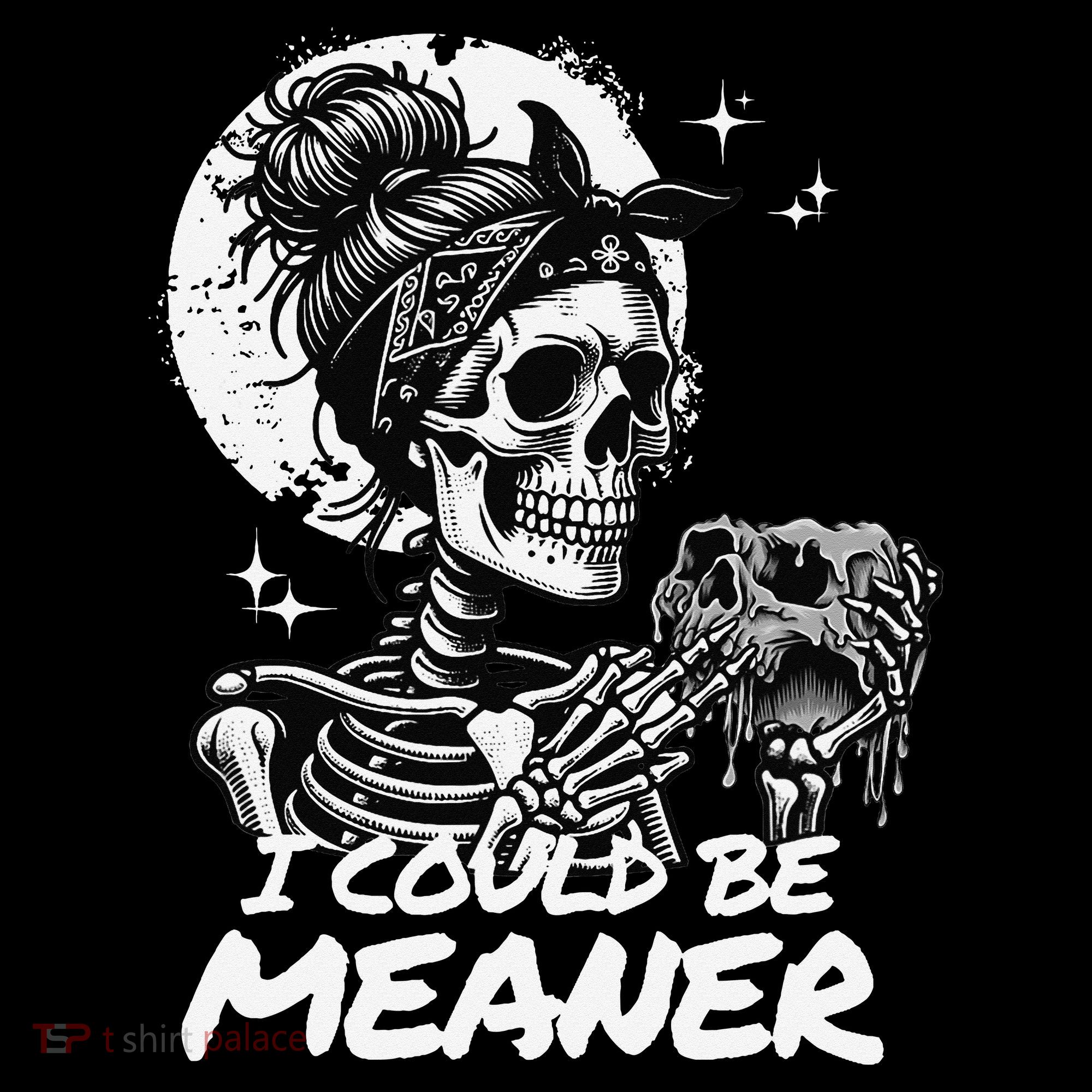 I Could Be Meaner Gift Kids Hoodie