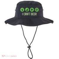 I Craft Beer Water Barley Malt Hops Yeast Brewer Ipa Gift Bucket Hat thumb 0
