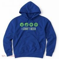 I Craft Beer Water Barley Malt Hops Yeast Brewer Ipa Gift Hoodie thumb 0