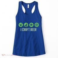 I Craft Beer Water Barley Malt Hops Yeast Brewer Ipa Gift Women's Tank Top thumb 0