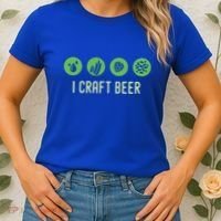 I Craft Beer Water Barley Malt Hops Yeast Brewer Ipa Gift Women's T-Shirt thumb 2