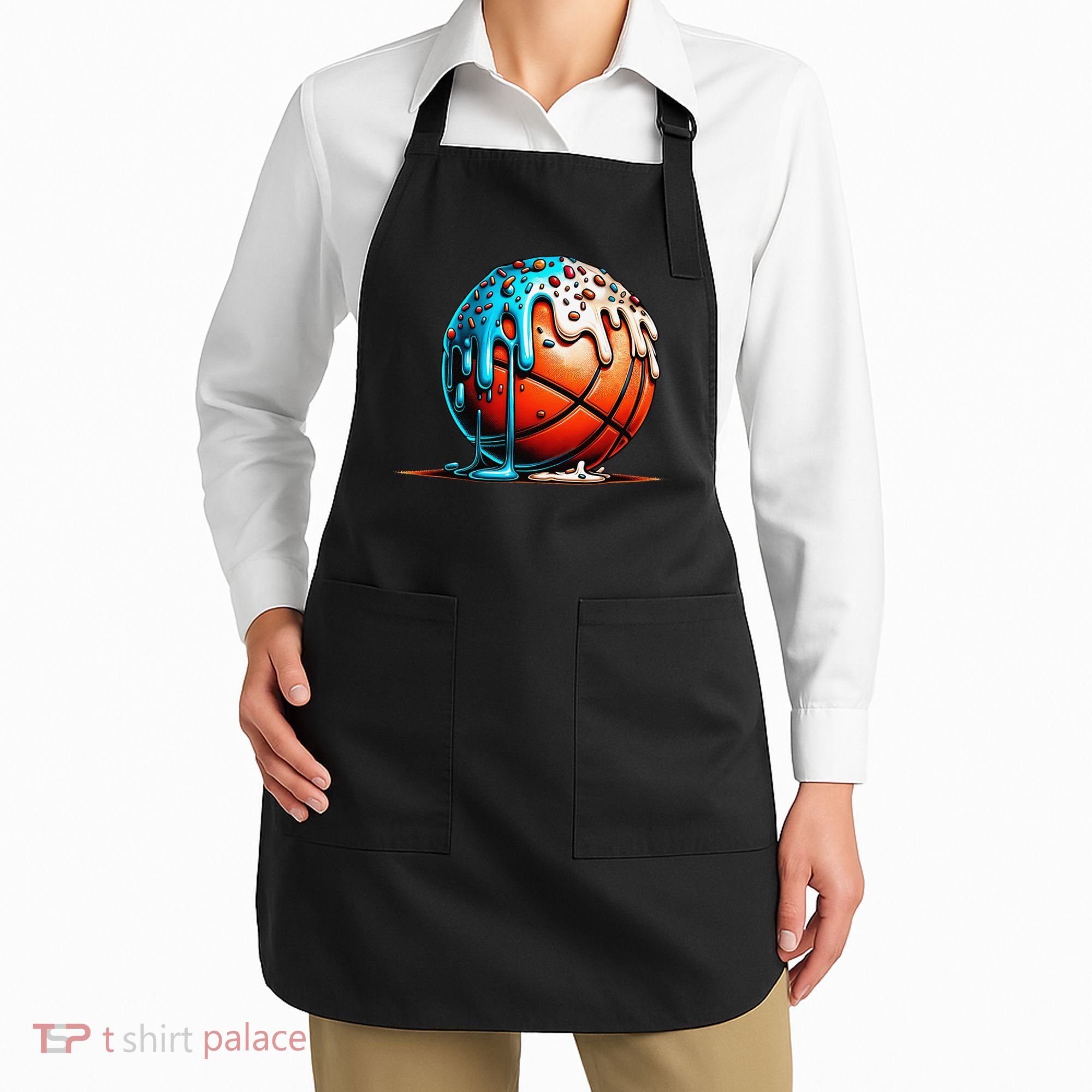 Ice Cream Basketball Drip Basketball Stuff Apron