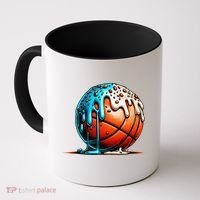 Ice Cream Basketball Drip Basketball Stuff Coffee Mug thumb 0