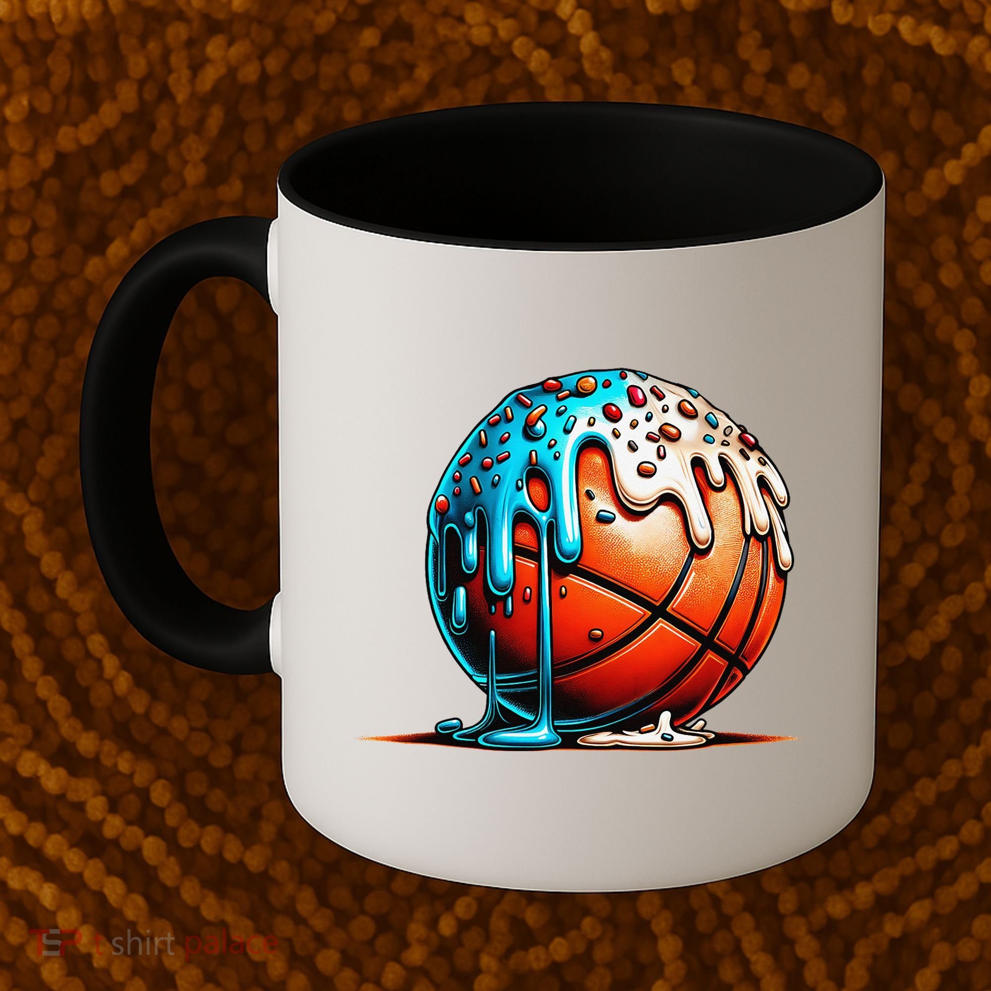 Ice Cream Basketball Drip Basketball Stuff Coffee Mug