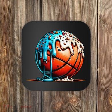 Ice Cream Basketball Drip Basketball Stuff Coaster