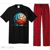 Ice Cream Basketball Drip Basketball Stuff Pajama Set thumb 0
