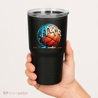 Ice Cream Basketball Drip Basketball Stuff Tumbler thumb 2