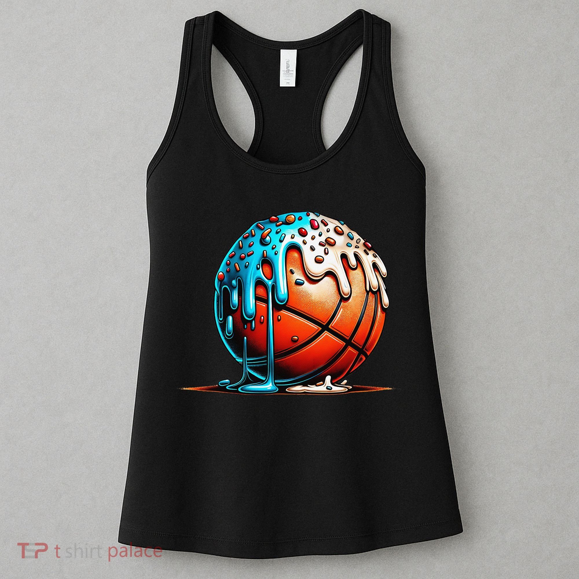 Ice Cream Basketball Drip Basketball Stuff Women's Tank Top