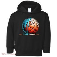 Ice Cream Basketball Drip Basketball Stuff Toddler Hoodie thumb 0