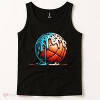 Ice Cream Basketball Drip Basketball Stuff Tank Top thumb 2