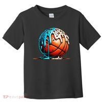 Ice Cream Basketball Drip Basketball Stuff Toddler T-Shirt thumb 0