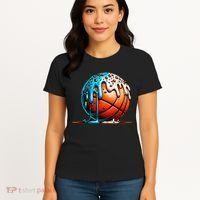 Ice Cream Basketball Drip Basketball Stuff Women's T-Shirt thumb 4