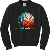 Ice Cream Basketball Drip Basketball Stuff Kids Sweatshirt thumb 0