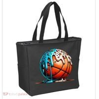 Ice Cream Basketball Drip Basketball Stuff Tote Bag thumb 2