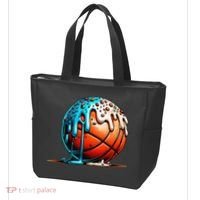 Ice Cream Basketball Drip Basketball Stuff Tote Bag thumb 3