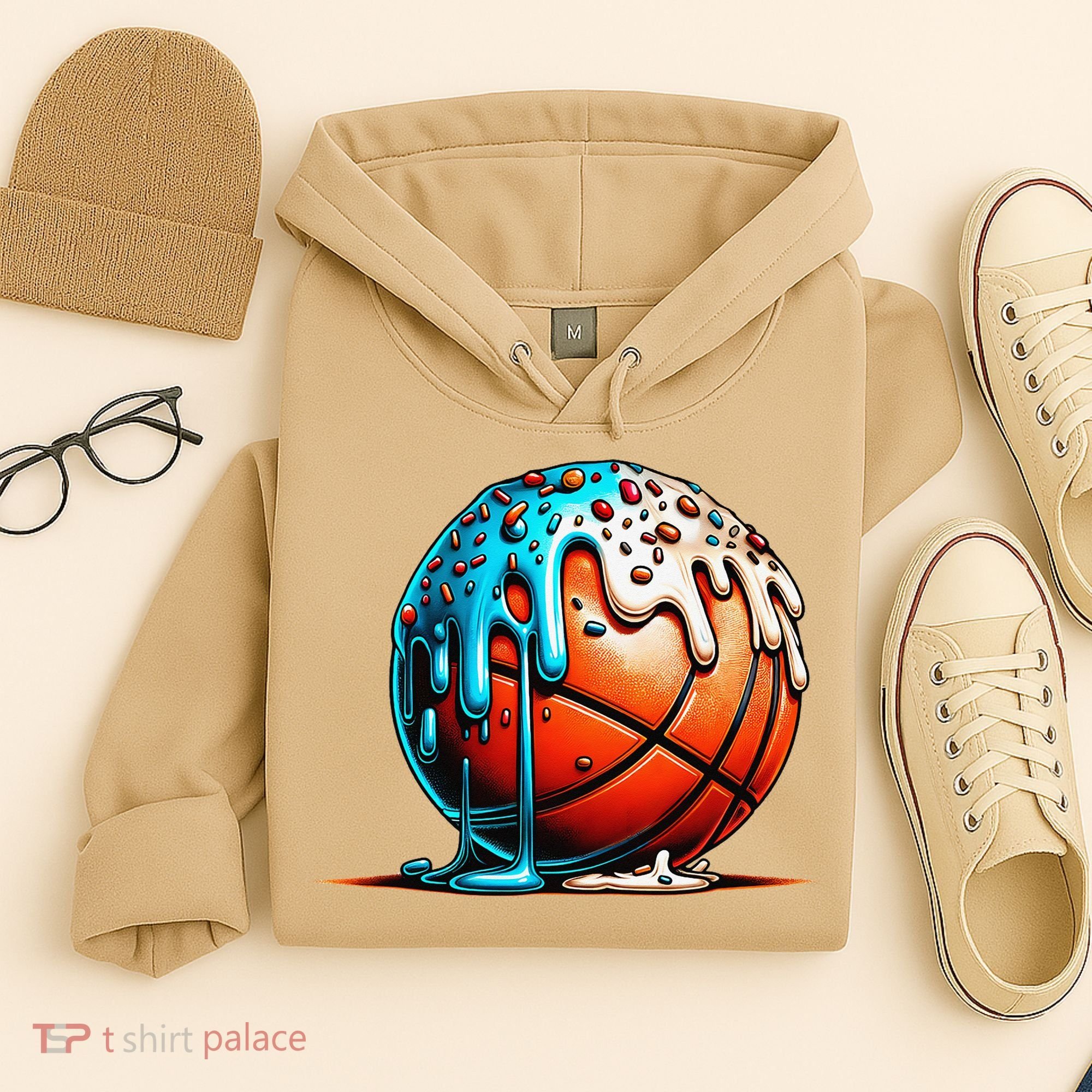 Ice Cream Basketball Drip Basketball Stuff Hoodie