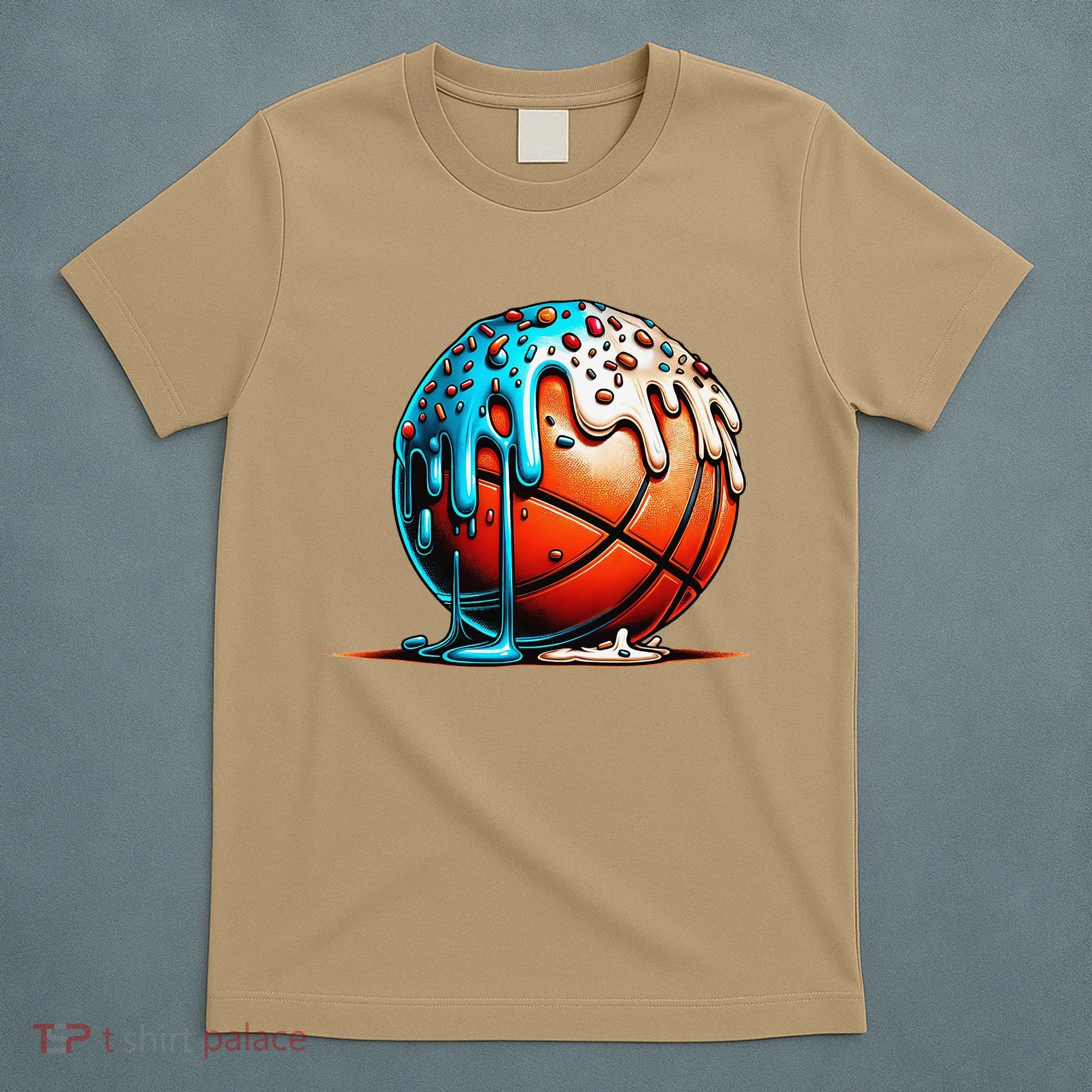 Ice Cream Basketball Drip Basketball Stuff T-Shirt