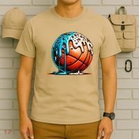 Ice Cream Basketball Drip Basketball Stuff T-Shirt thumb 6
