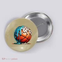 Ice Cream Basketball Drip Basketball Stuff Button thumb 0