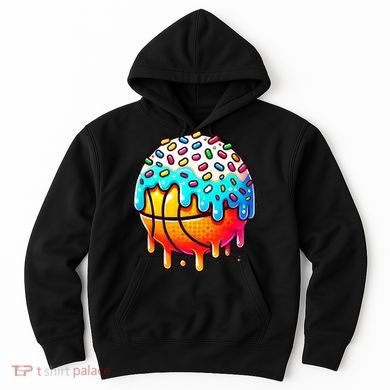 Ice Cream Basketball Drip  Basketball Stuff Hoodie