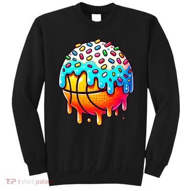 Ice Cream Basketball Drip  Basketball Stuff Sweatshirt