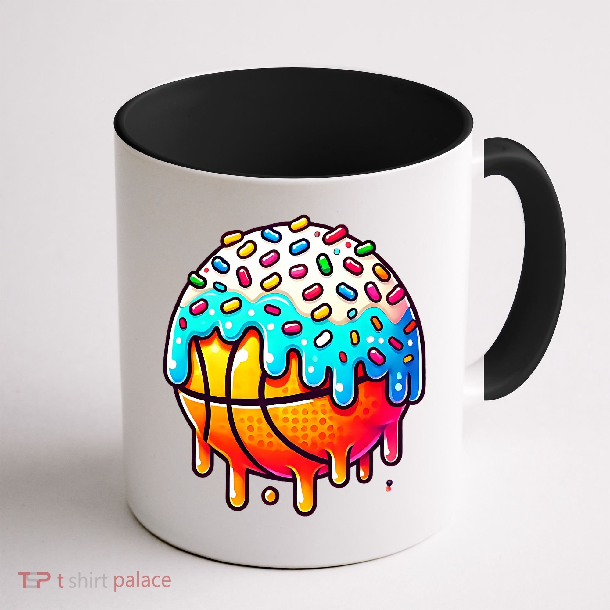 Ice Cream Basketball Drip  Basketball Stuff Coffee Mug
