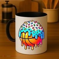 Ice Cream Basketball Drip  Basketball Stuff Coffee Mug thumb 4