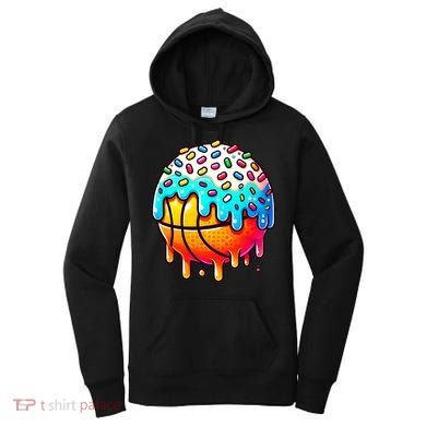 Ice Cream Basketball Drip  Basketball Stuff Women's Hoodie